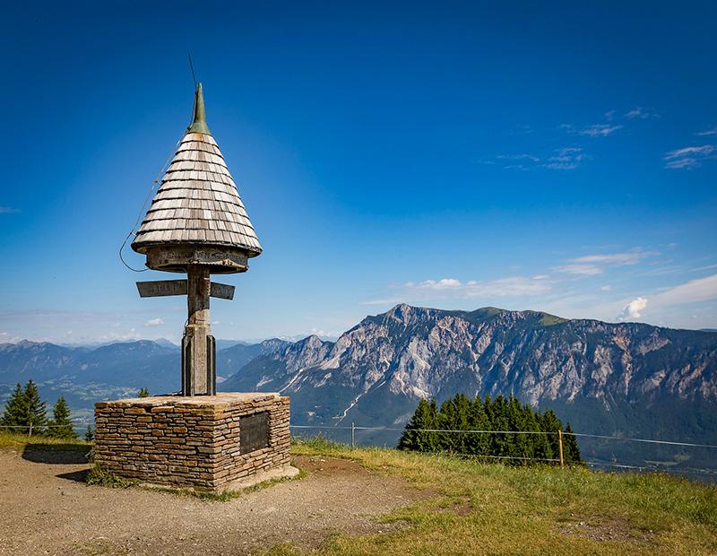 Scenic viewpoint along alpine trails Slovenia, part of a self-guided Slovenia walking holiday